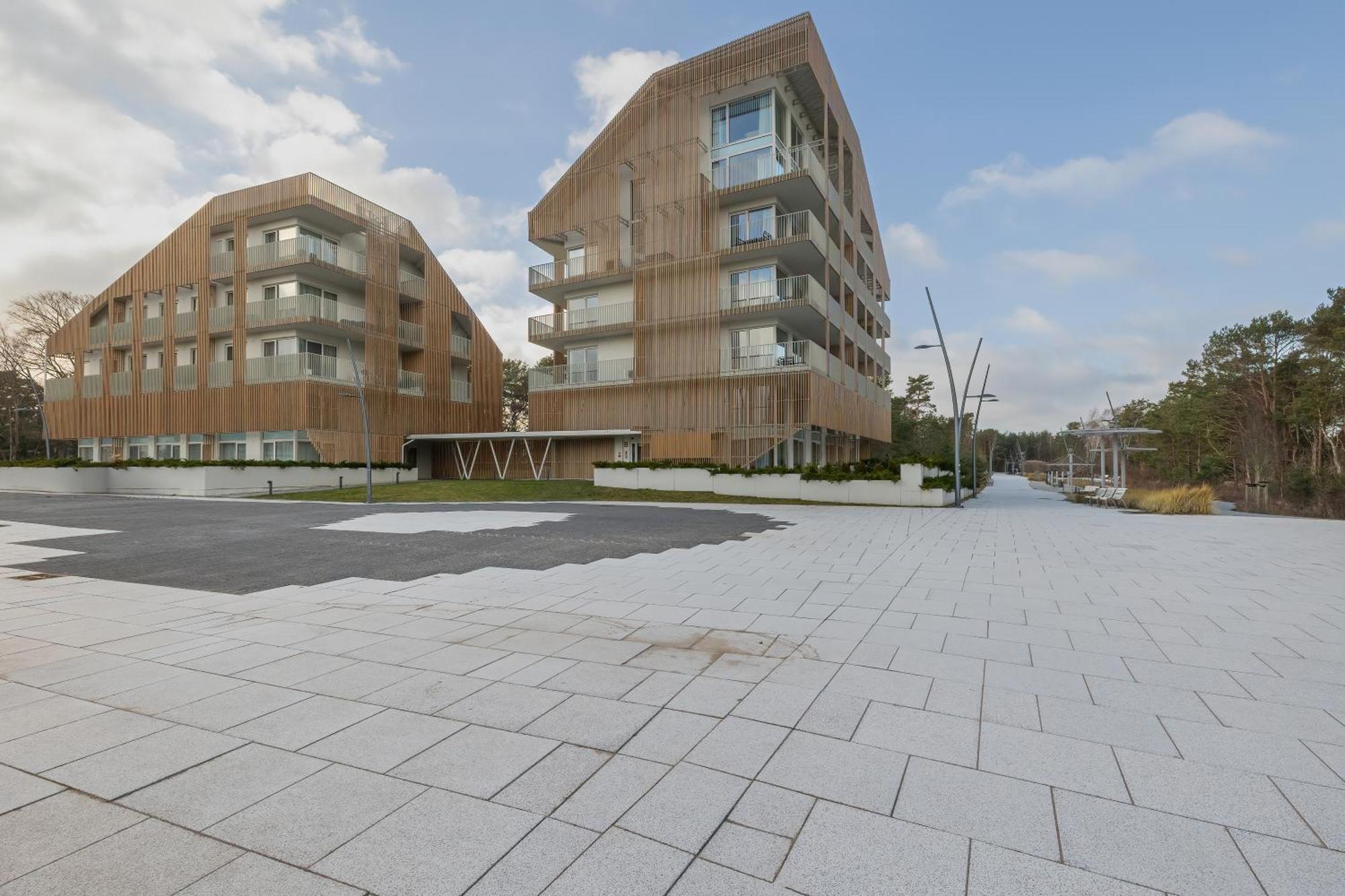 Wyspa Uznam Promenada Apartament Na Wydmie Swinoujscie Kültér fotó