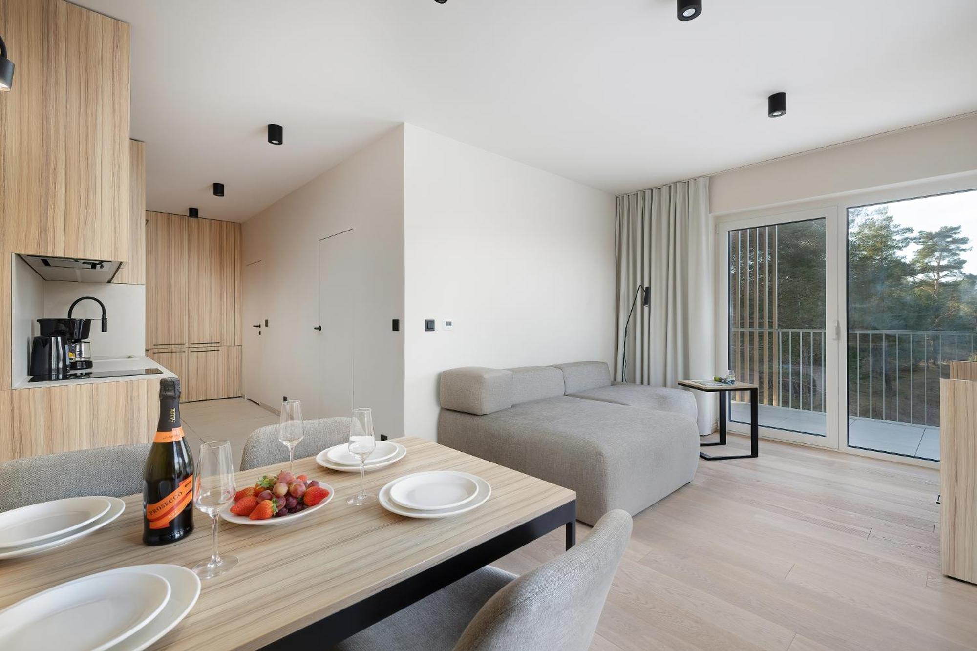 Wyspa Uznam Promenada Apartament Na Wydmie Swinoujscie Kültér fotó