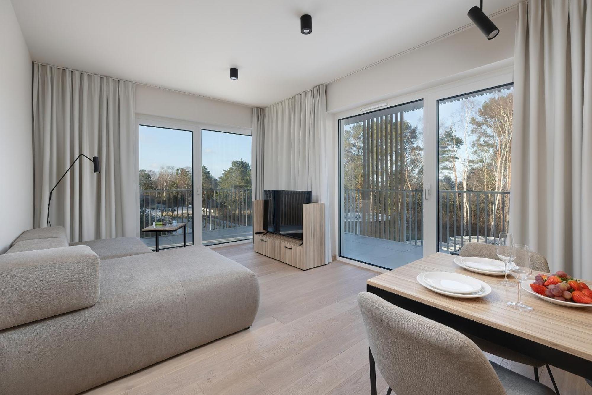 Wyspa Uznam Promenada Apartament Na Wydmie Swinoujscie Kültér fotó